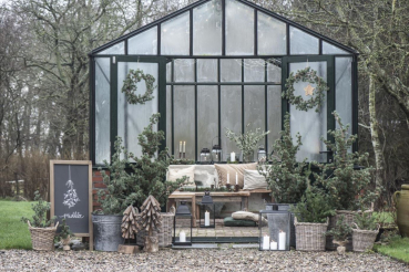 Preview: IB Laursen Zedernkranz künstlich Ø 50cm